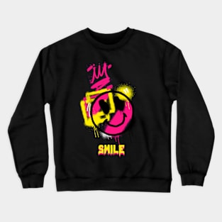 Just Smile Crewneck Sweatshirt